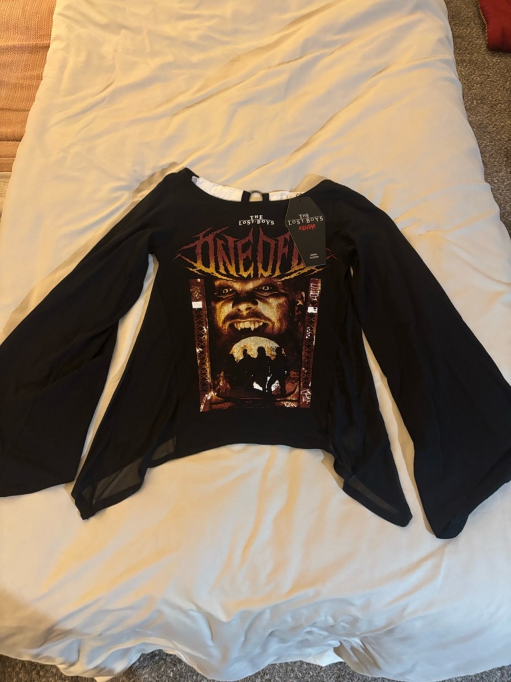 Killstar Lost Boys blouse Xl NWT